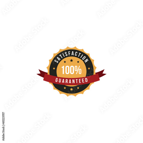 Premium quality 100 % satisfaction guaranteed Badge