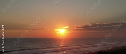 Atardecer en costa de Guerrero México