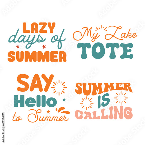 summer t shirt design bundle