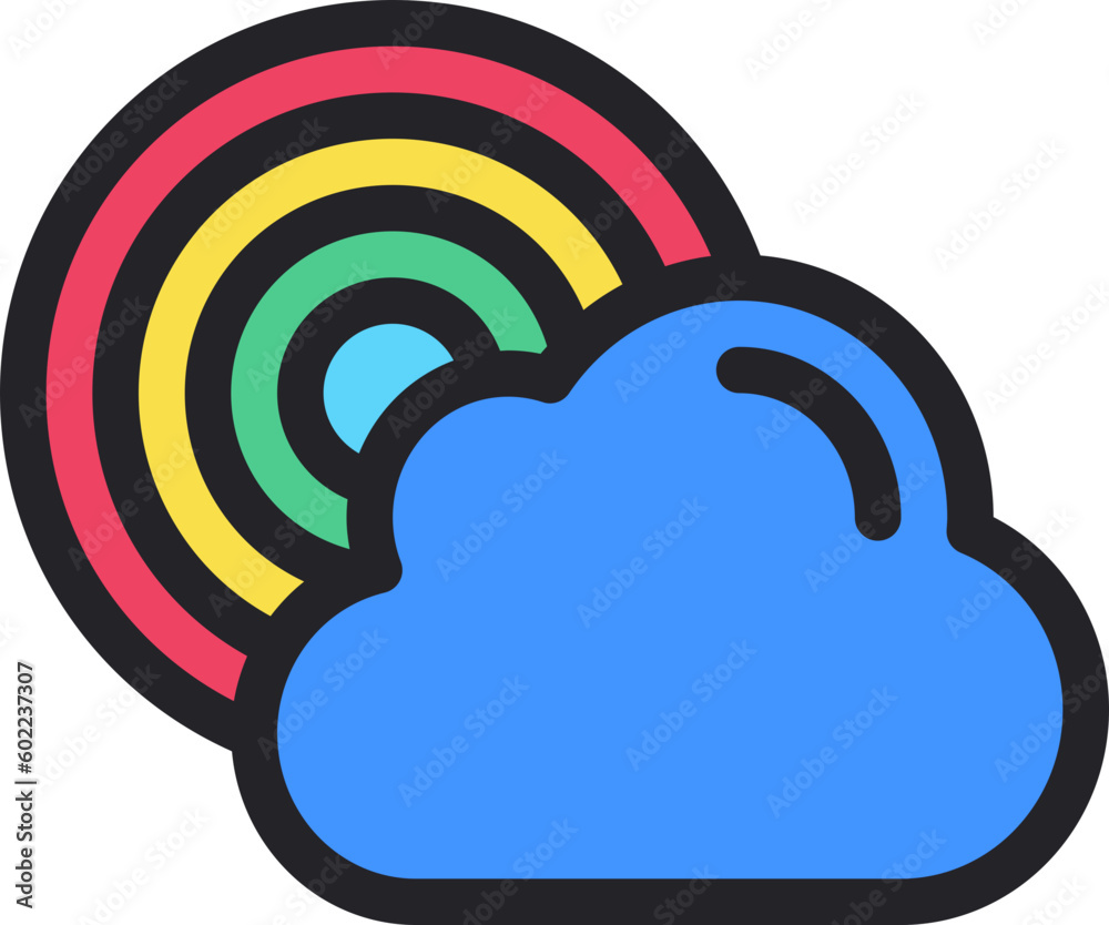 Fototapeta premium cloud icon