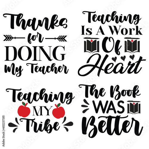 Teacher T Shirt Design Bundle 