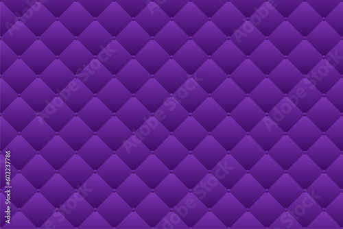 Purple upholstery leather texture background. Vector illustration.