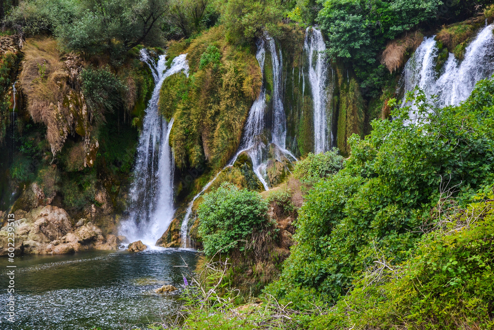 Fototapeta premium Kravica waterfalls in Bosnia and Hercegovina 