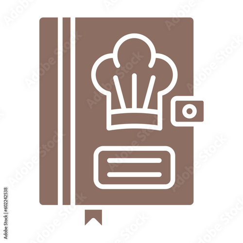 Cook book Multicolor Glyph Icon