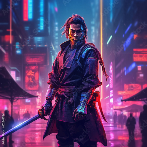 Japanese Samurai in The Future