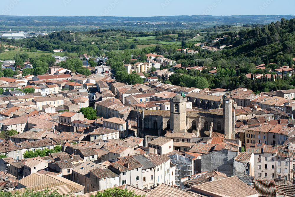 Vue d'ensemble sur Clermont-L'Hérault Vue d'ensemble sur Clermont-L'Hérault
