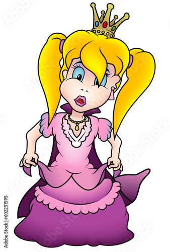 Pretty Princess with Purple...