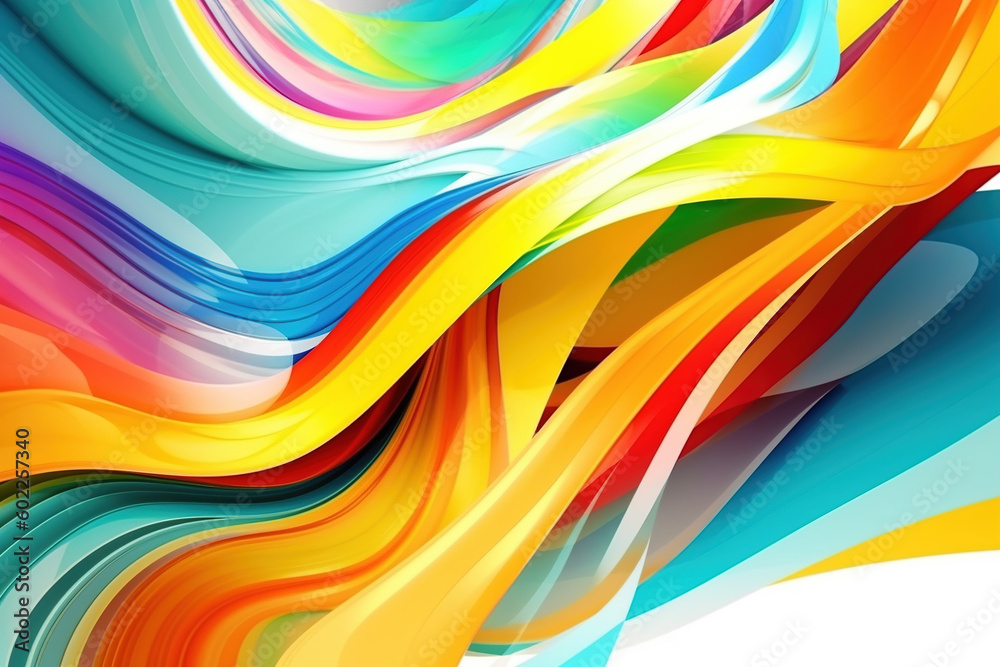 Obraz premium colorful abstract background -Ai