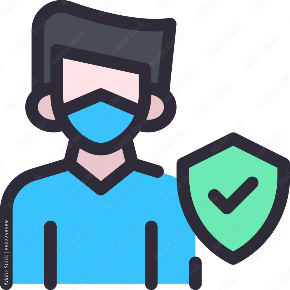 man mask icon man mask icon