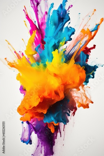  colorful paint explosion -Ai © Master-L