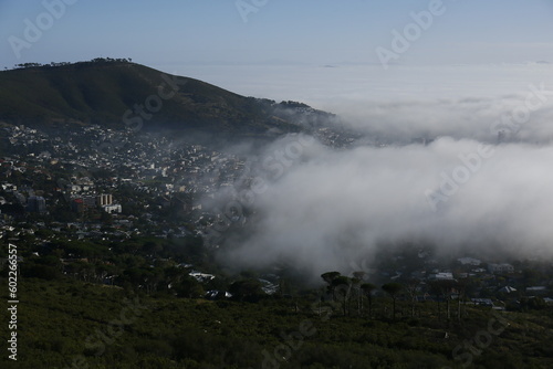 Clouds over Cape Town