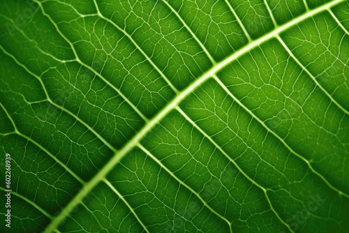 Abstract green leaf texture, nature background, tropical leaf photorealistic cinematic lighting, Generative AI