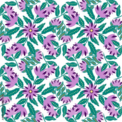 pattern flowers seamless