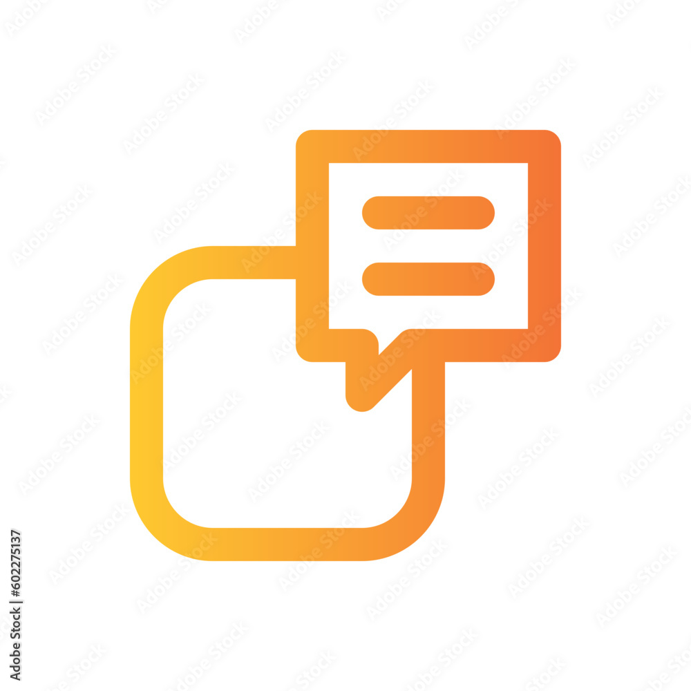 speak gradient icon