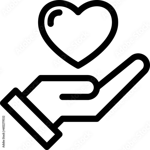 love hand icon