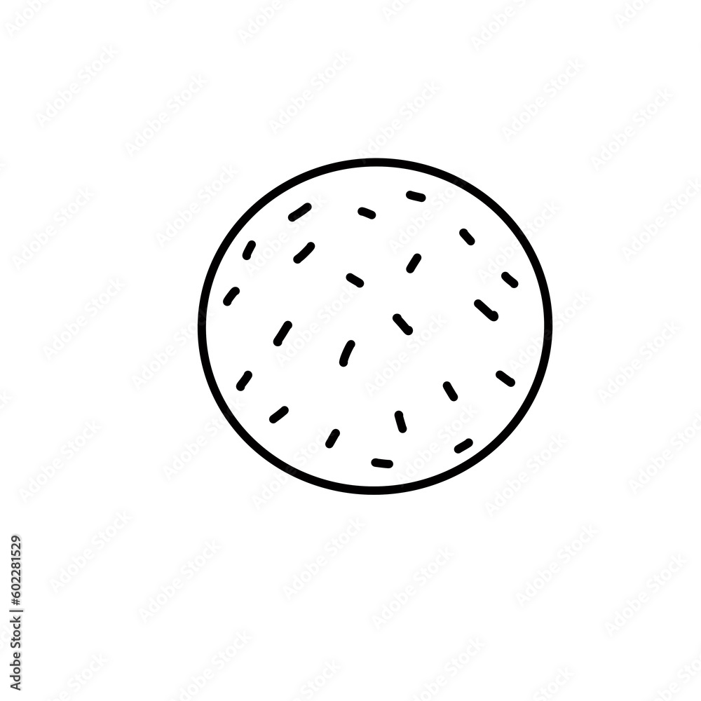 chocolate ball candy sweet confectionery hand drawn chocolate ball candy sweet confectionery hand drawn