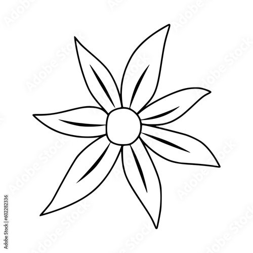 Flower Lineart