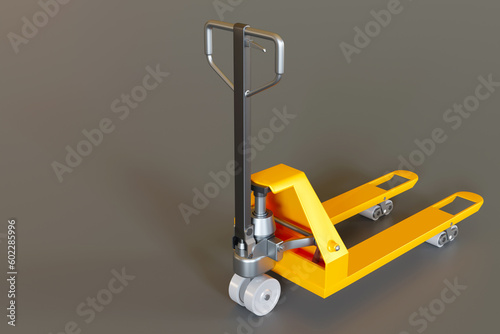 Hydraulic pallet jack. Pall...