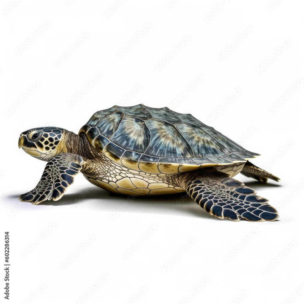 Obraz premium turtle isolated on white background