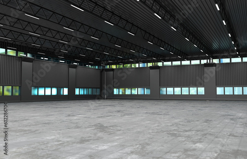 Industrial building. Empty ...