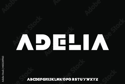 Display font vector design suitable for headline, title, poster and many more