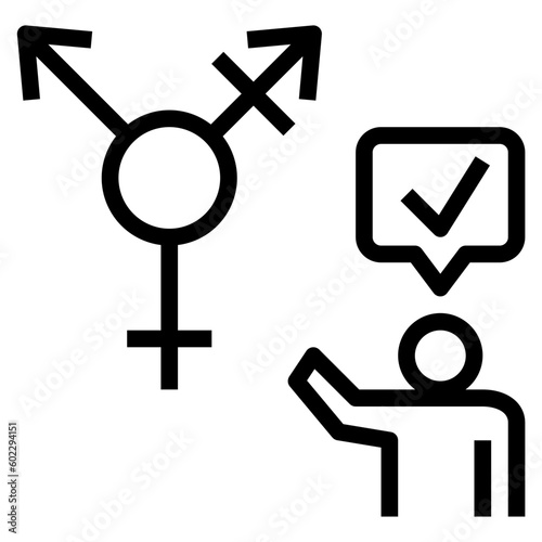 alternative_sex outline style icon