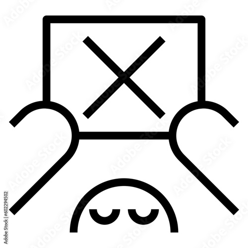 correctness outline style icon