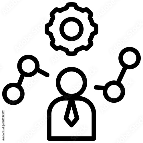 critical thinking outline style icon