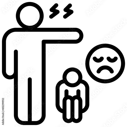 expel outline style icon