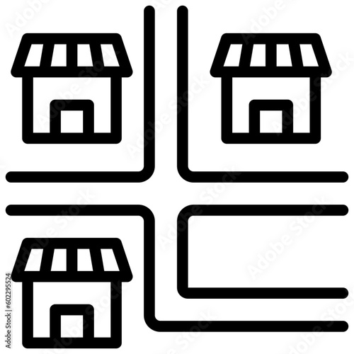 monopoly outline style icon