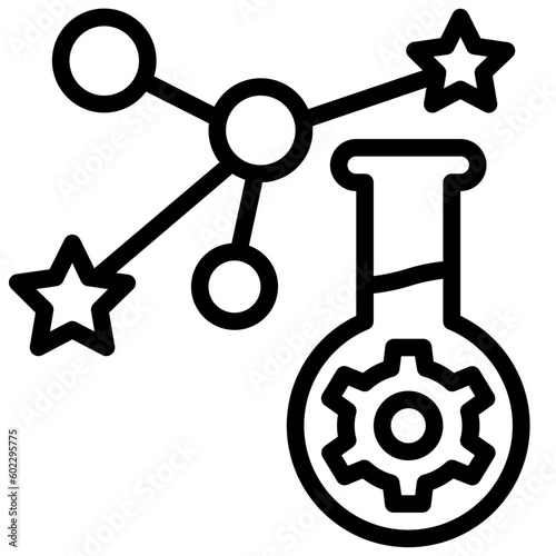 potion outline style icon