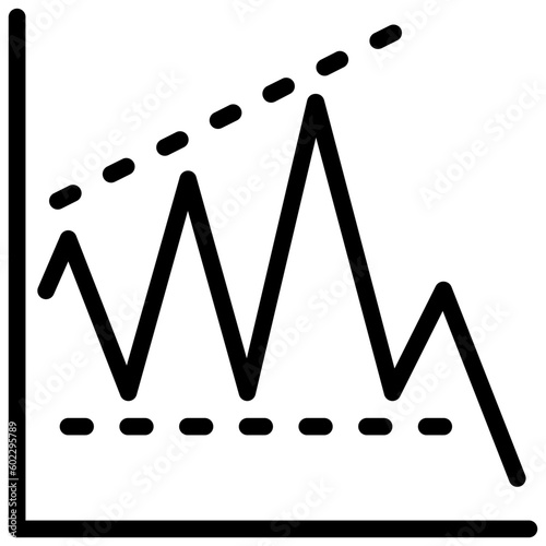 price outline style icon