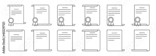 legal document such as certificate award regulation, tax, and agreement document