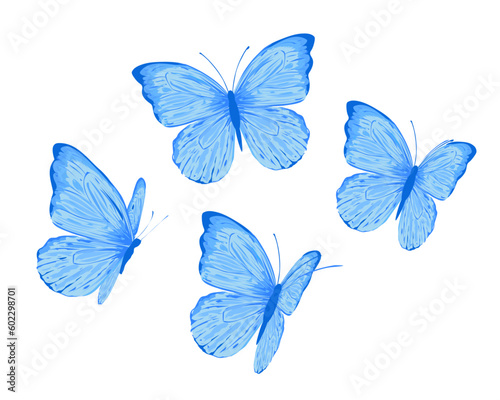 set of butterflies © ulucsevda
