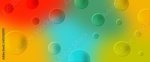 drops of water Oil bubbles background sphere movement 