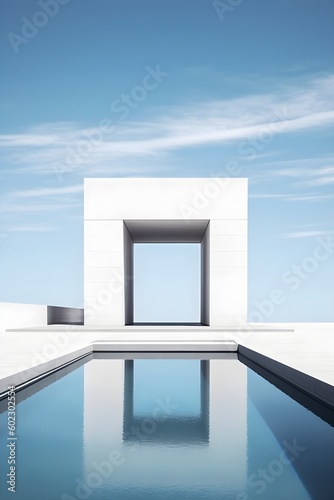 Modern building minimalist architecture © Made in Sweden