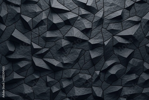 Dark bricks Minimalist abstract modern wall background Ai Generated