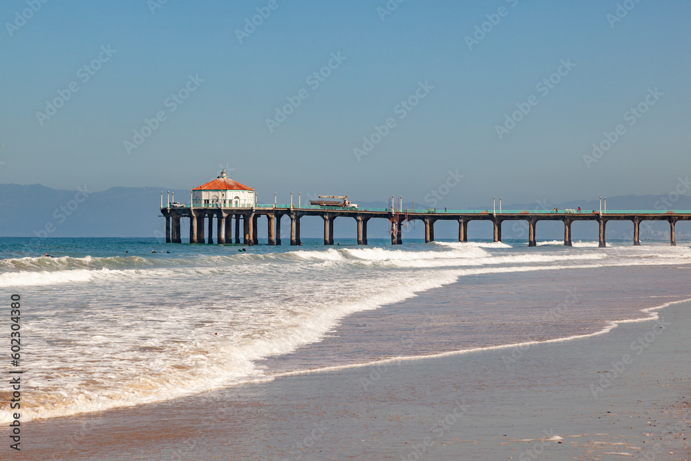 scenic pier at Redondo Beach oin Los Angeles scenic pier at Redondo Beach oin Los Angeles