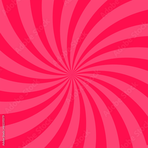Circus or carnival template of swirl stripes stock banner.