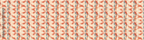 pattern with ribbons