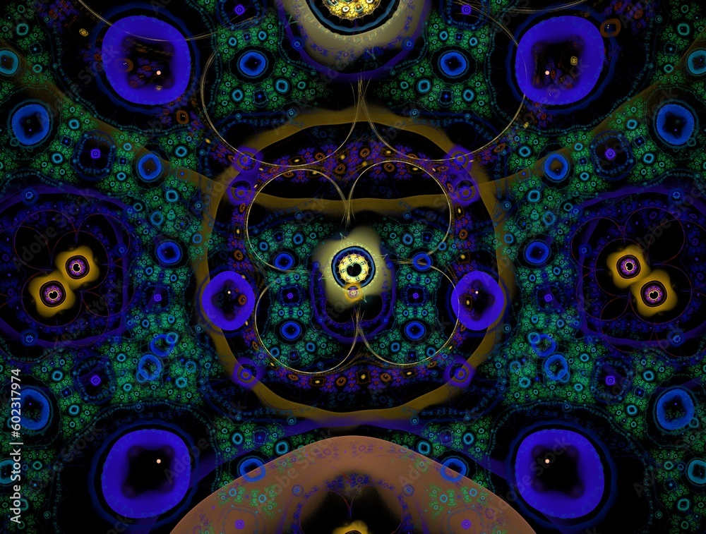 Imaginatory fractal abstract background Image Imaginatory fractal abstract background Image