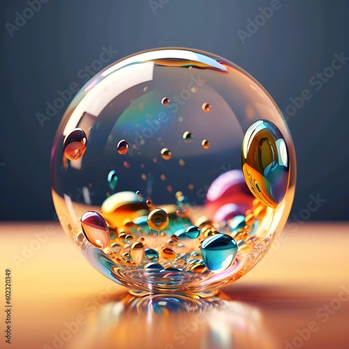 glass sphere photo