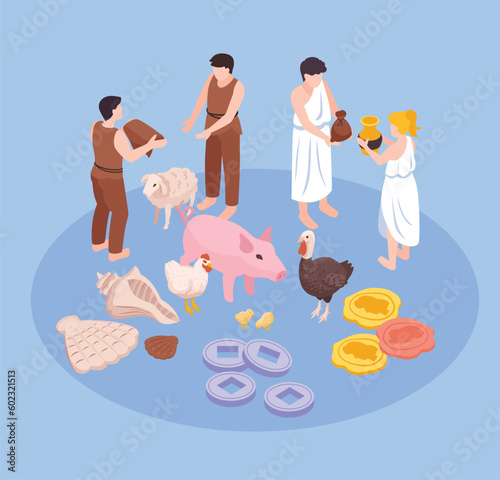 Isometric Money Evolution Composition