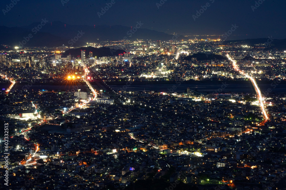 朝鮮岩からの眺望　静岡県静岡市