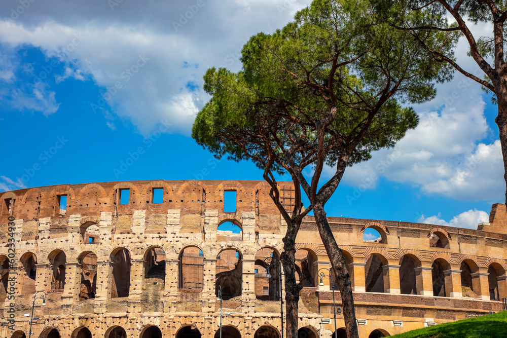 Obraz premium Colosseum, Rome, Lazio, Italy