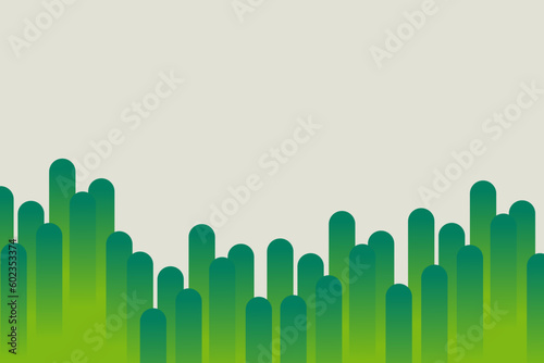 Abstract gradient green color splash geometric graphic. Vector illustration for background wallpaper poster and presentation