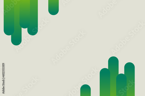 Abstract gradient green color splash geometric graphic. Vector illustration for background wallpaper poster and presentation
