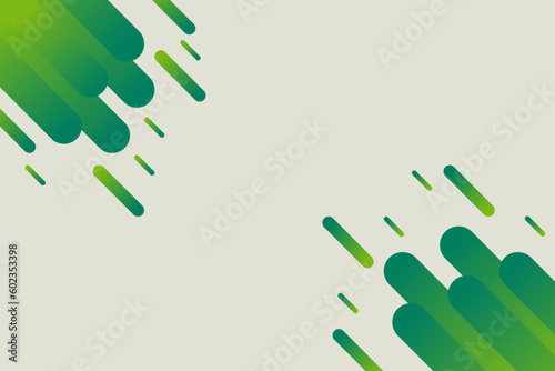 Abstract gradient green color splash geometric graphic. Vector illustration for background wallpaper poster and presentation