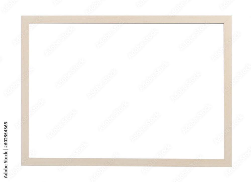 Wooden frame isolated on white. For mirror, photo, picture, painting and others Wooden frame isolated on white. For mirror, photo, picture, painting and others