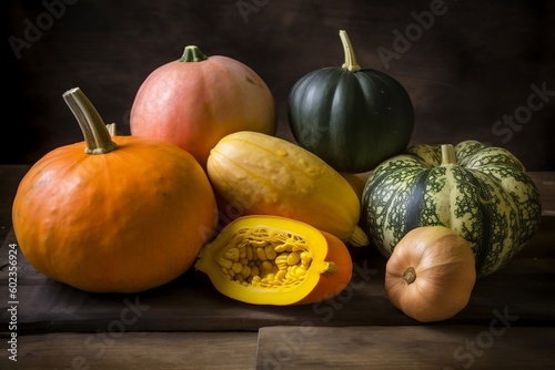 pumpkins and squash